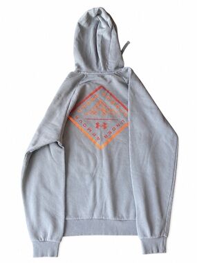 🔥 NWOT Under Armour Men's Rival Fleece Mountain Graphic Pullover Hoodie